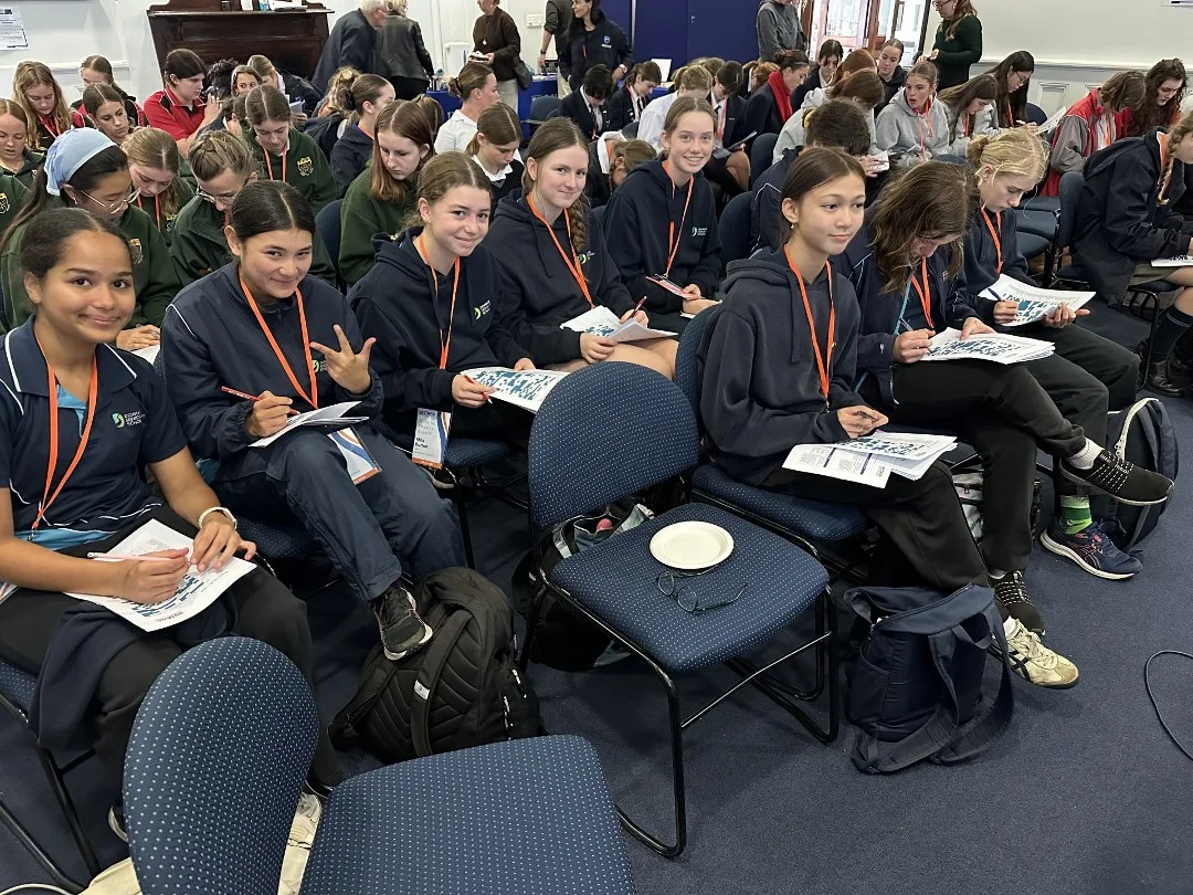 Students during a practical session at the Girls in Physics program